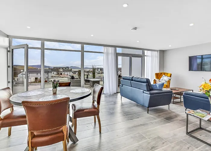 Bayview 2-bedroom Ground Floor Hébergement de vacances Downings